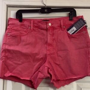 NYDJ Vibrant Pink Jean Shorts